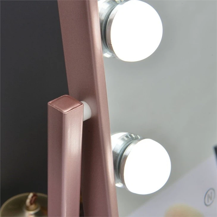 Led Lighted Hollywood Makeup Mirror