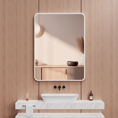 Wood Effect Smart Mirror